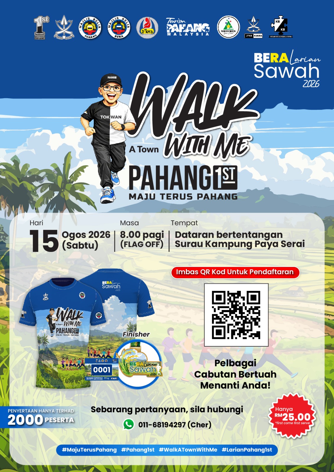 Bera Larian Sawah